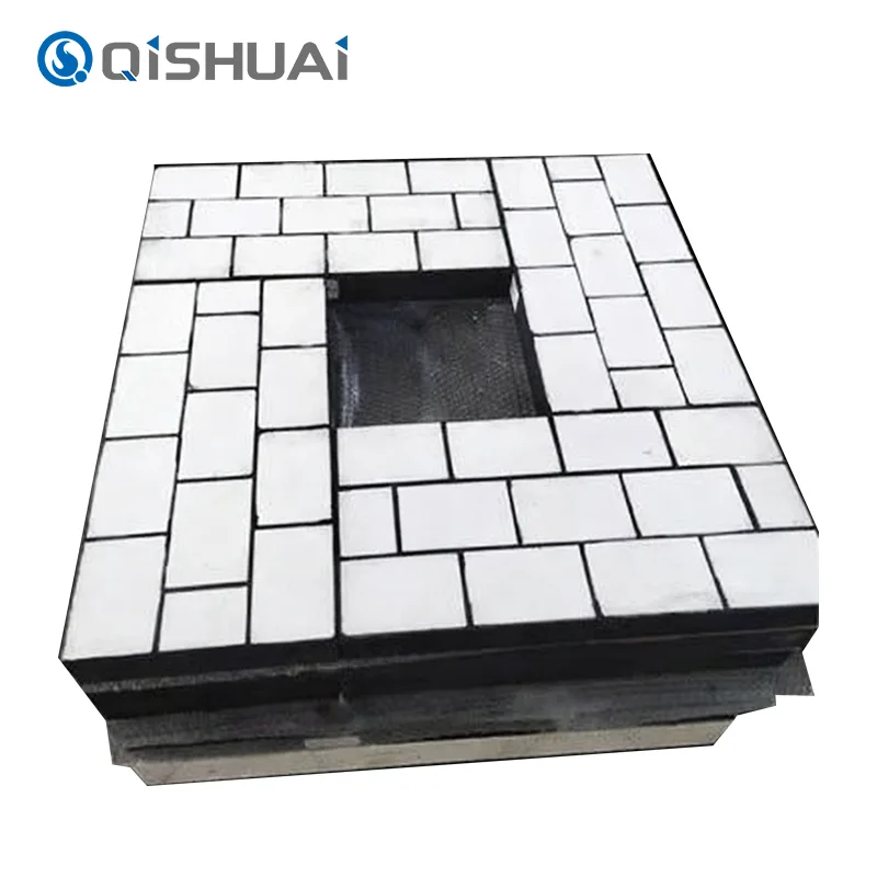 Rubber Embedded Ceramic Wear Tile Panel Rubber Embedded Ceramic Wear Tile Panel