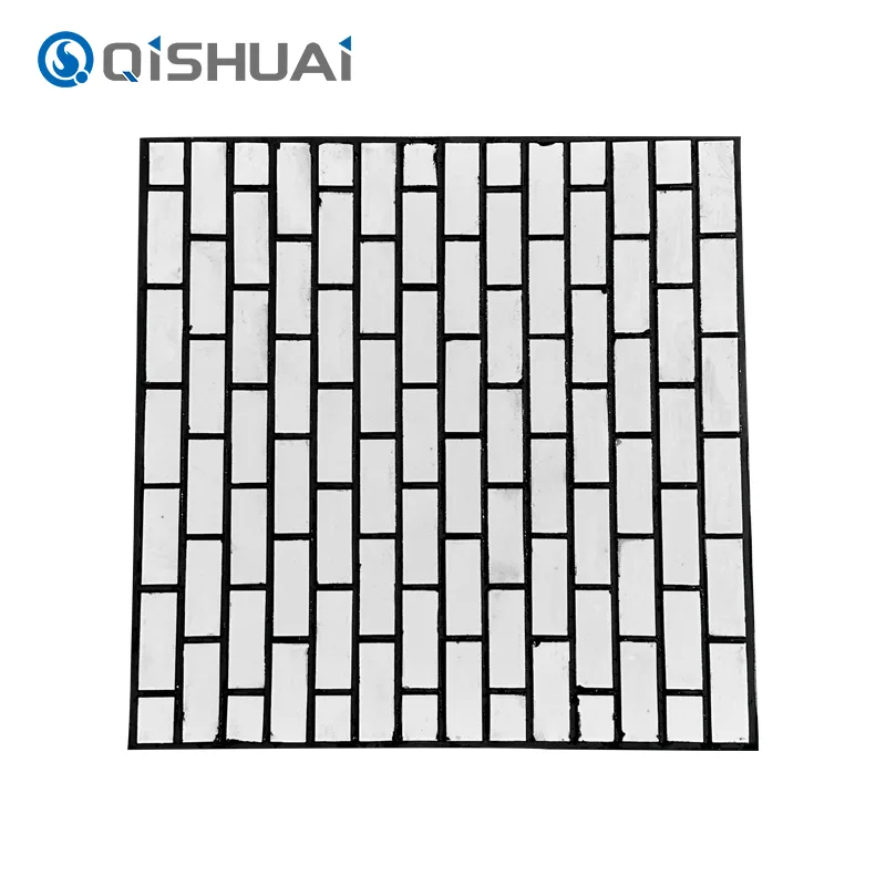 Steel Rubber Ceramic Composite Wear Plate Steel Rubber Ceramic Composite Wear Plate
